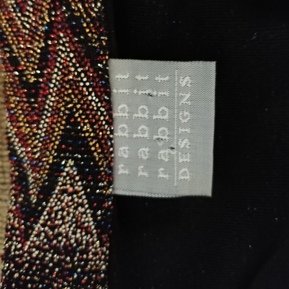 Rabbit Rabbit Rabbit Metallic Button Down Top - image 7